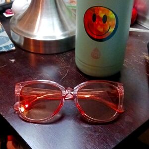Rose colored sunglasses